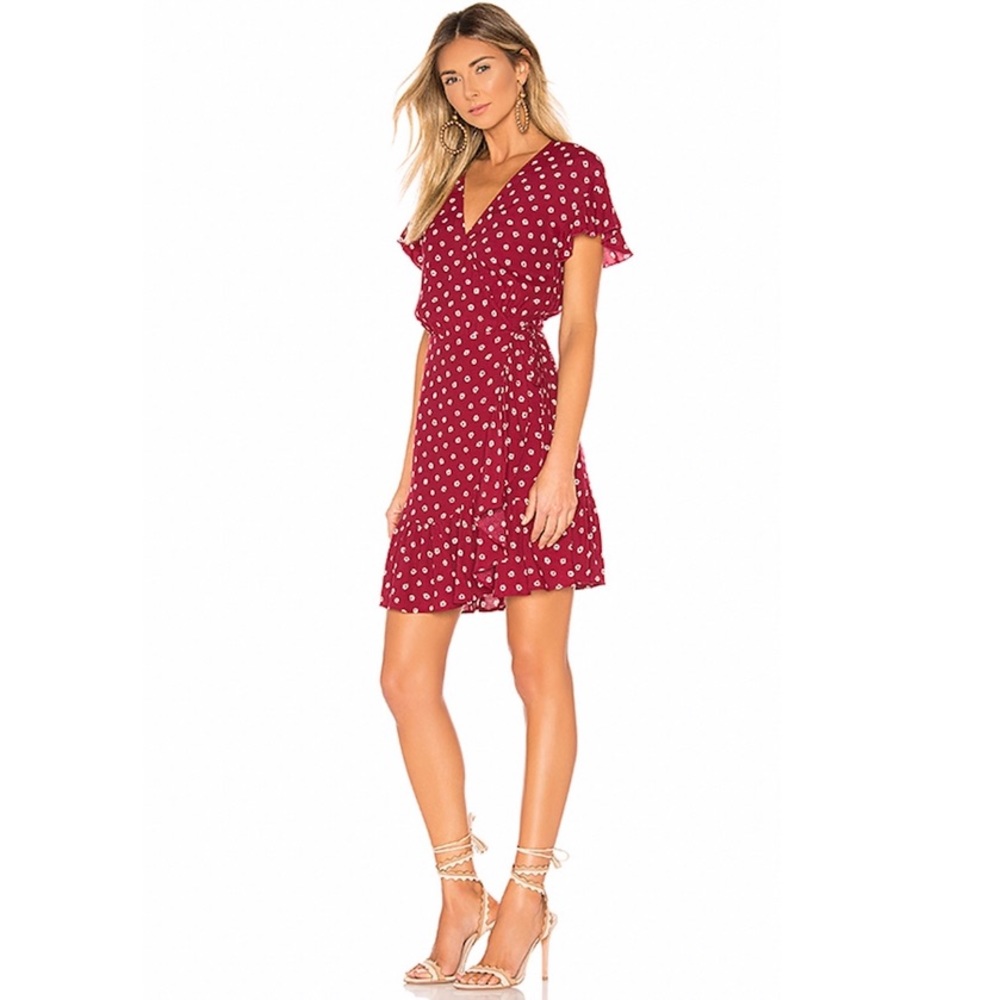 Rails Koreen Hearts Wrap Dress. PRICE FIRM. - Picture 8 of 14